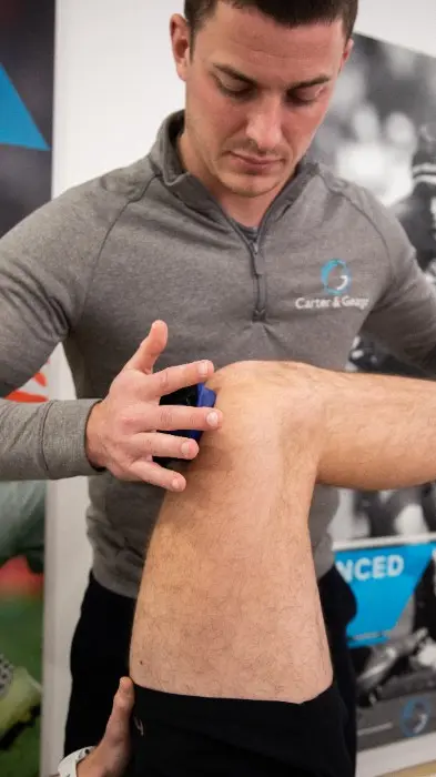 Focused manual therapy on the shoulder